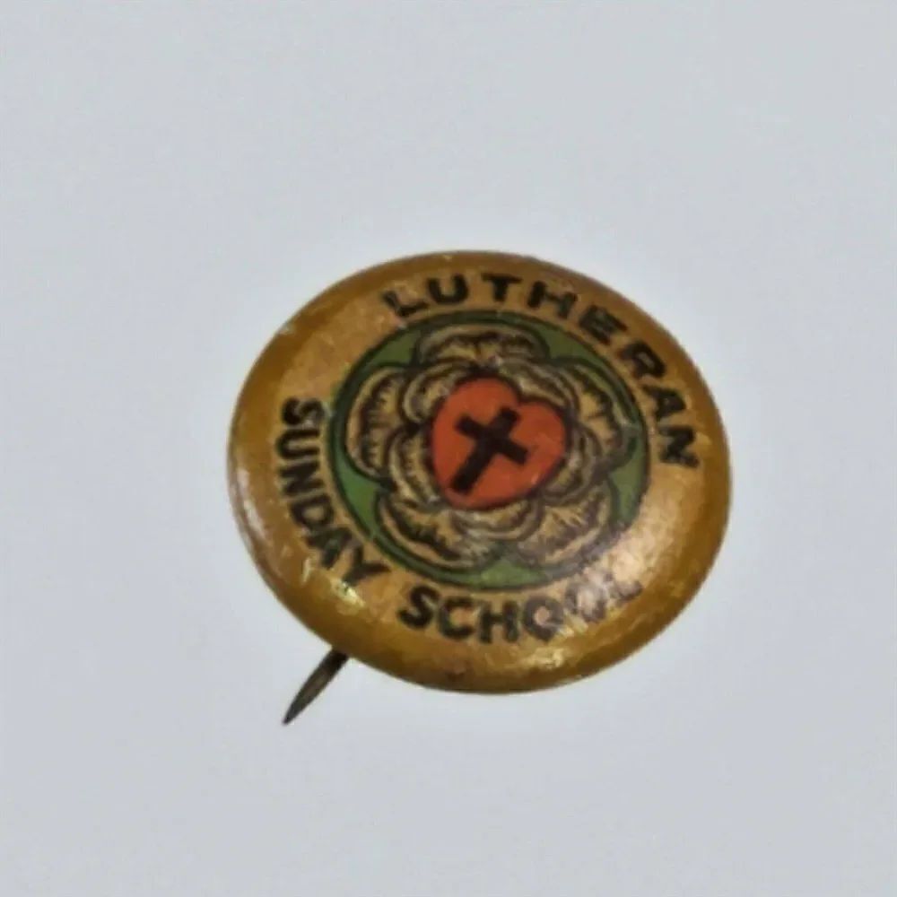 Antique Pin Lutheran Sunday School